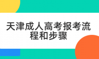 如何順利完成天津成人高考報(bào)考流程和步驟？