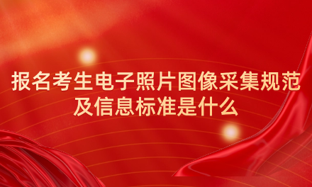 2024年天津成考津南區(qū)報(bào)名考生電子照片圖像采集規(guī)范及信息標(biāo)準(zhǔn)是什么？
