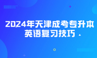 2024年天津成考專(zhuān)升本英語(yǔ)復(fù)習(xí)技巧