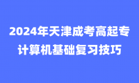 2024年天津成考高起專計算機(jī)基礎(chǔ)復(fù)習(xí)技巧