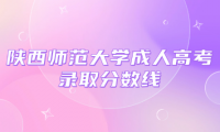 陜西師范大學(xué)成人高考錄取分?jǐn)?shù)線