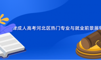 天津成人高考河北區(qū)熱門(mén)專(zhuān)業(yè)與就業(yè)前景展望