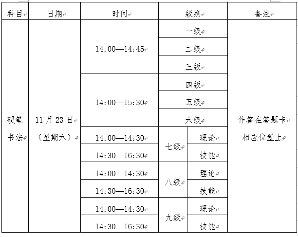 2024年天津市下半年書畫等級考試（CCPT）報名公告 