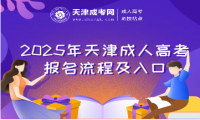 2025年天津市成人高考網(wǎng)上報名流程參考
