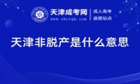 天津非脫產(chǎn)是什么意思