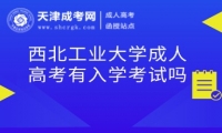 西北工業(yè)大學(xué)成人高考有入學(xué)考試嗎