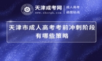 天津市成人高考考前沖刺階段有哪些策略