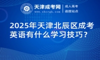 2025年天津北辰區(qū)成考英語有什么學(xué)習(xí)技巧？