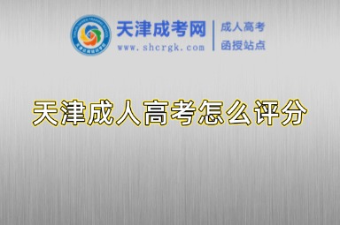 天津成人高考怎么評分