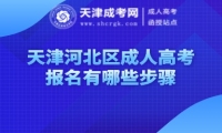 天津河北區(qū)成人高考報(bào)名有哪些步驟